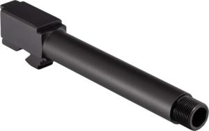 Tactical Kinetics Glock 17 Gen 3-4 Threaded Barrel, Black Nitride