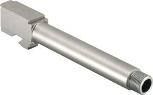 Tactical Kinetics Glock 17 Gen 3-4 Threaded Barrel, Stainless Steel