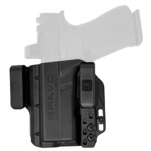 Bravo Concealment Glock 43/43X Torsion Left Hand Polymer Inside Waistband Holster - Black