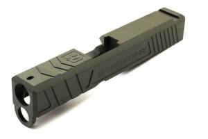 Bishop Defense Glock 26 Gen 3 Slide, Tier 3, Olive Drab