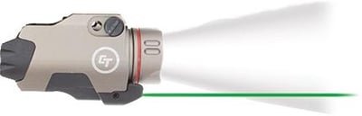 Crimson Trace Rail Master Pro Universal Green Laser Sight and Tactical Light FDE 850013143108