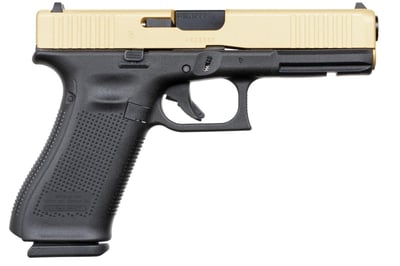 Glock Gen 5 17 Gold Slide 9mm 850016570178