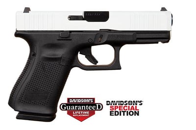 Glock 19 Gen 5 Storm Trooper White Slide 9mm ACG-57098