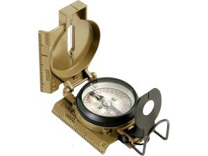 Cammenga 27 Lensatic Phosphorescent Compass, Coyote Brown