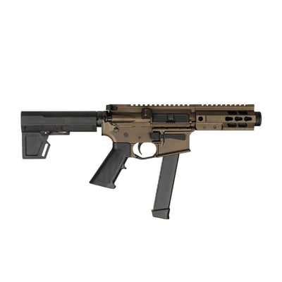 Brigade Firearms AR-9 Pistol 5.5" BBL U-Rail Midnight Bronze 9mm A0915561