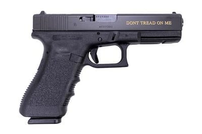 Glock 17 Gen 3 Gadsden Don't Tread On Me Engraved 9mm DAV-12413