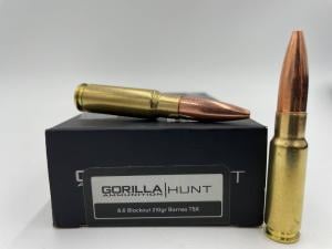 8.6 Blackout 210gr Barnes TSX