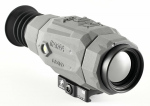 iRayUSA BRAVO Thermal Rifle Scope 3X 35mm 384x288 Picatinny-Style Mount Sniper Grey SKU - 427512