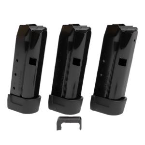 Shield Arms Glock 43 Z9 Magazine 9mm, Black, 3 Pack Z9-COMBO-3M-1C