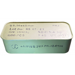 ATA Arms M193 5.56x45mm NATO Ammo 55 Grain FMJ 800 Rounds