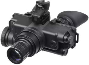 AGM Global Vision WOLF-7 PRO NL1 1x Bi-ocular Night Vision Goggle System, Gen 2+, Level 1, Black