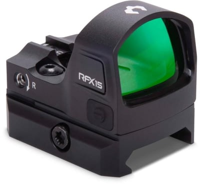 Viridian RFX-15 Micro Reflex Green Dot Sight 1x 17 3 MOA Dot Matte