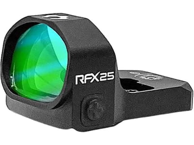 Viridian RFX-25 Micro Reflex Green Dot Sight 1x 20 3 MOA Dot Matte