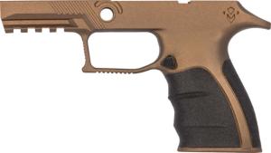 Mirzon Sig Sauer P320 Enhanced Grip Module, Burnt Bronze MRZNEG2BB