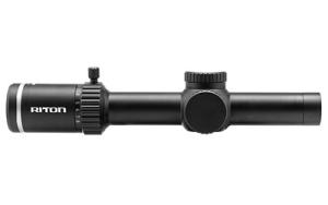 Riton 3 Tactix Tactical Rifle Scope 1-8x24 30mm SFP OT Illum - Black