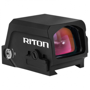 Riton 1 Tactix Reflex Sight, 1x22mm, Black, 1 MOA Illuminated Red Dot Reticle