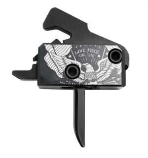 Rise Armament Special Edition ''Live Free or Die'' RA-140 Super Sporting Trigger, Flat 850043415350
