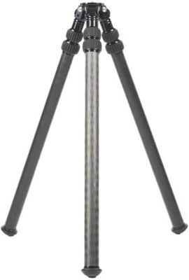 Two Vets Tripods Inc Recon V2 LS Inverted w/Leg Stopper, Carbon Fiber/Black, 65.5in
