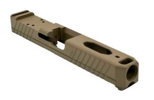 Live Free Armory Glock 19 Gen 3 LF19 Combat Slide with RMR Cut & Integrated Compensator, FDE