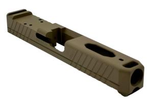 Live Free Armory Glock 19 Gen 3 LF19 Combat Slide with RMR Cut & Integrated Compensator, OD Green