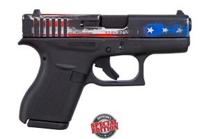 Glock 42 Flag Slide