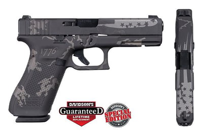 Glock 17 Gen 5 Black & Gray Camo 1776