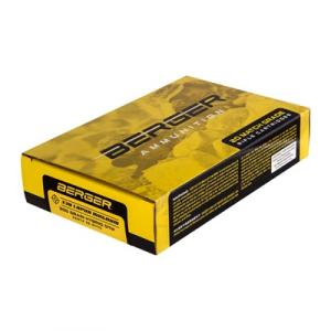 Berger .338 Lapua Magnum Ammo Match Grade Target 300 Grain Hybrid OTM 20 Rounds