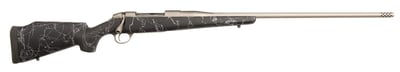 Fierce Firearms Fury Stainless Steel Black Gray Webbing Fixed Stock