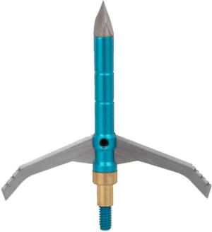 Dead Ringer Great White Broadhead 100/125 Grain 2-1/2" Cut Blue 3- Pack