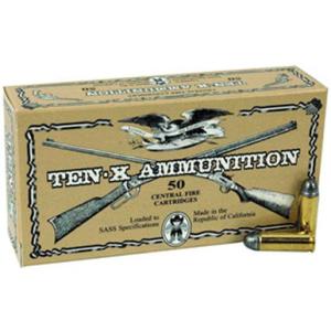 Ten-X Ammo .38 Special 130 Grain RNFP Bullet 578 fps 50 Rounds  854129001130