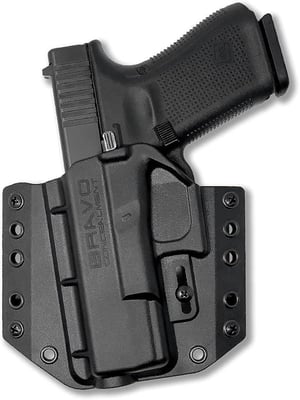 Bravo Concealment OWB Holster for Glock 19/23/32 with Built-in Sweat Guard