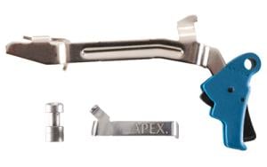 Apex Glock 17/17L/19/22/23/24/26/27/31/32/33/34/35 Poly Trigger KIT Blue