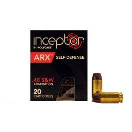Polycase Ammo Inceptor ARX .40 S&W 107 Grain 20 Rounds 40ARXBRSW-20