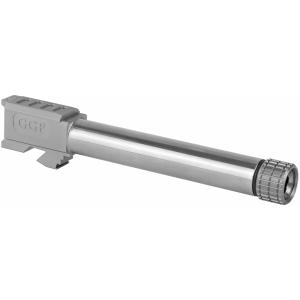 Grey Ghost Precision Match Glock 17 Threaded Pistol Barrel, Stainless BARREL-G17-T-NC