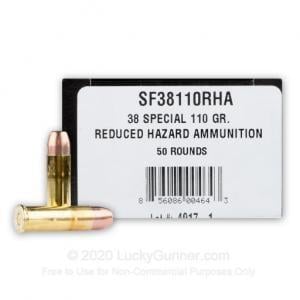 38 Special SinterFire 110 Frangible SF38110RHA