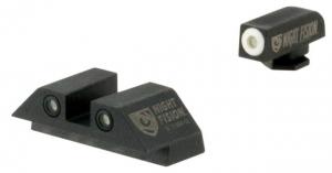 Night Fision Perfect Dot Glock Night Sight Set, White