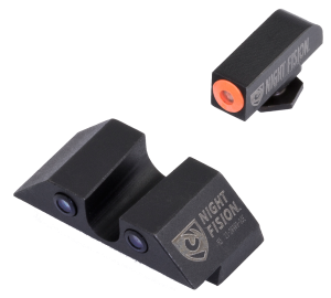 Night Fision Glock Night Sight Set, Orange / Black