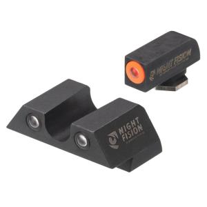 Night Fision Glock 42, 43, 43X Standard Height Night Sight Set