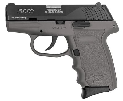 SCCY Industries CPX-3 Gray 380 ACP CPX-3CBSG