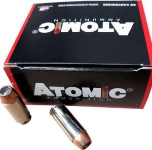 ATOMIC AMMO 10MM 155GR. BONDED JHP 20-PACK