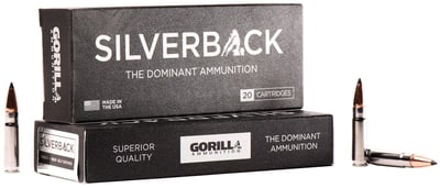 Gorilla Silverback 300 Blk SCHP 85 Grain 20 Rounds
