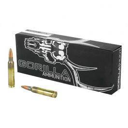 Gorilla Ammunition 223 Ammo 62 Grain Solid Copper 20 rds/box - GA22362LCC