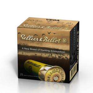 Sellier & Bellot Vega 20 Gauge Ammo 2-3/4" #9 Shot 1 Oz 1265 fps 10 Rounds