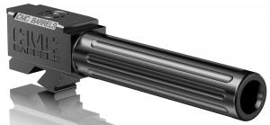 CMC Glock 19 Fluted Barrel Non-Threaded DLC Matte Black