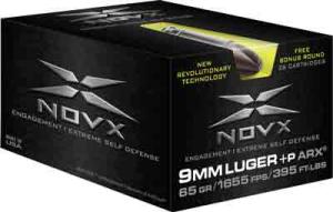 NovX 9ARXPSS260 Engagement Extreme Self-Defense 9mm Luger +P 65 gr ARX 26 Bx/ 10 Cs
