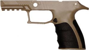 Mirzon Sig Sauer P320 Enhanced Grip Module, Coyote Tan