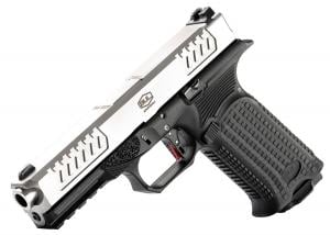 BUL Armory Axe Stainless / Black 9mm 4.49&quot; Barrel 17-Rounds