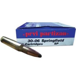 PPU .30-06 Springfield Ammo 170 Grain SP 2805 fps 20 Rounds