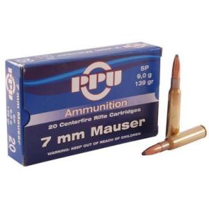 Prvi Partizan Ammo 7x57mm Mauser 158 Grain JSP 20 Round Box