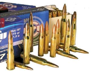 PPU Rifle Ammunition 7mm-08 Rem 141 gr PSP BT 2860 fps - 20/box 